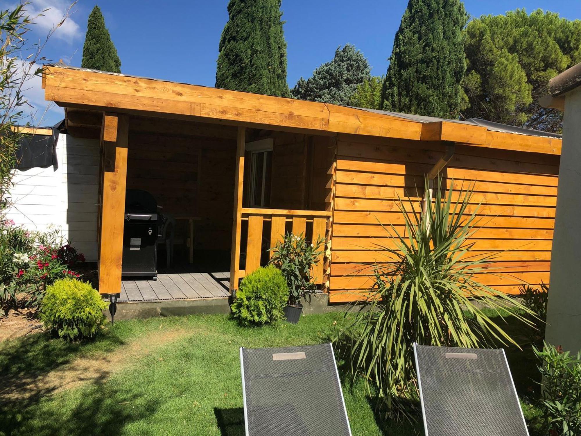 Chalet Mont Ventoux Et Chalet Vip Camaret-sur-Aigues 객실 사진